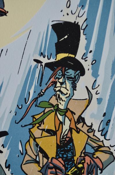Cromwell - Le retour du Kid, 1989 - Sérigraphie 2
