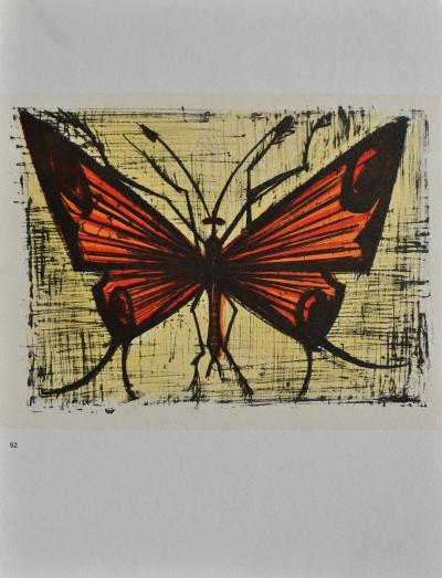 Bernard  BUFFET (d’après) : Les insectes, 1967 - 10 Lithographies 2