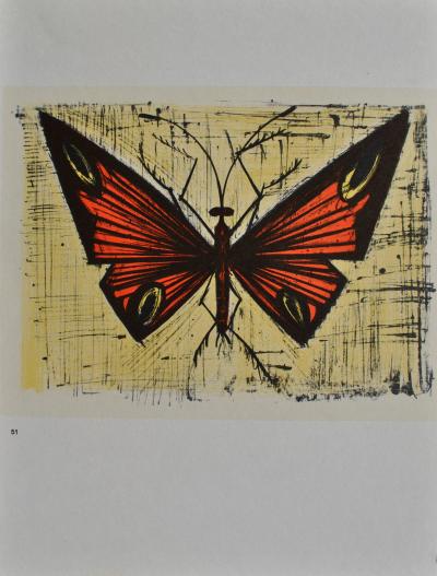 Bernard  BUFFET (d’après) - Les insectes, 1967 - 10 Lithographies 2