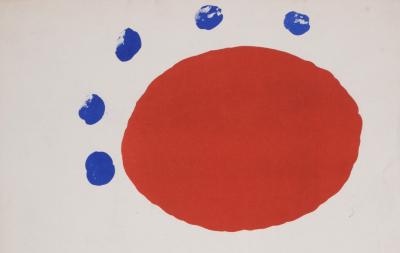 Joan MIRO - Recent paintings, 1953 - Lithograph 2