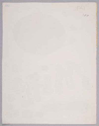 Joan MIRO - Recent paintings, 1953 - Lithograph 2