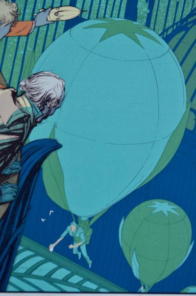 François Schuiten - Les Cités Obscures, 1990 - Sérigraphie signée 2