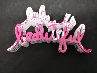 Mr Brainwash - Life is Beautiful (Splash Pink), 2018 - Sculpture 2