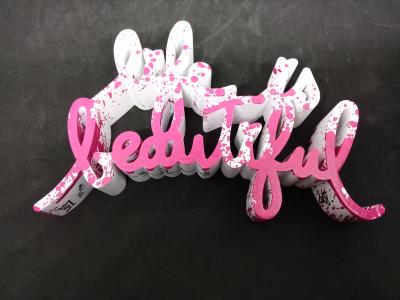 Mr Brainwash - Life is Beautiful (Splash Pink), 2018 - Sculpture 2