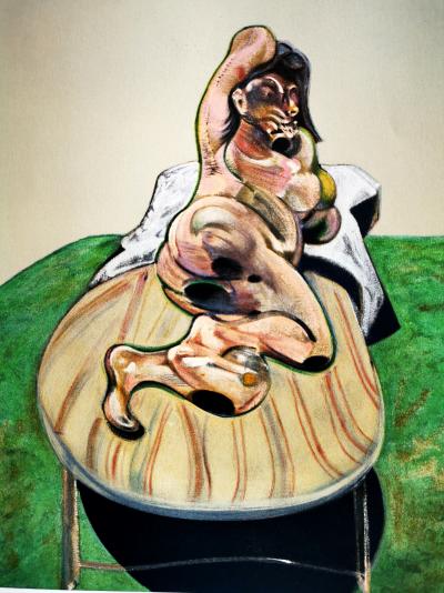 Francis BACON (d’après) - Portrait d’Henrietta Morales, 1966 - Lithographie 2
