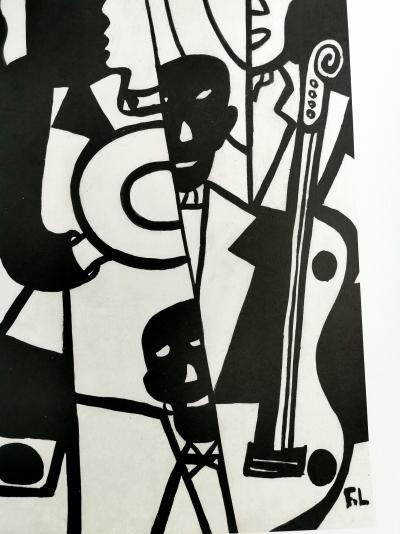 Fernand LEGER (d’après) - Jazz - Impression 2