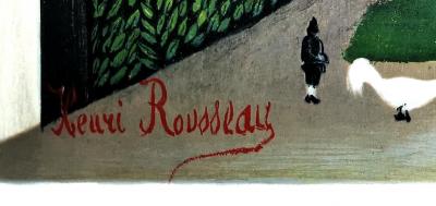 Le Douanier ROUSSEAU (d’après) - La rue, 1962 - Lithographie 2