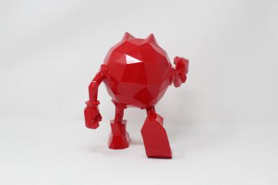 Richard ORLINSKI : Pac Man Rouge  - Sculpture 2