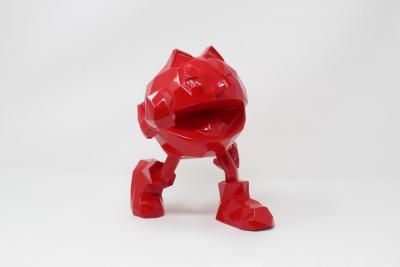 Richard ORLINSKI : Pac Man Rouge  - Sculpture 2