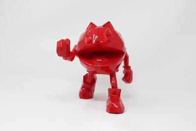 Richard ORLINSKI : Pac Man Rouge  - Sculpture 2