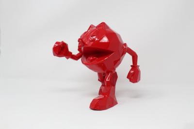 Richard ORLINSKI : Pac Man Rouge  - Sculpture 2