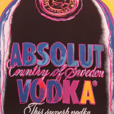 Andy WARHOL - Absolut Vodka (Succession Andy Warhol), 1985 - Affiche 2