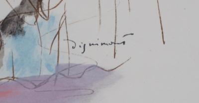 André DIGNIMONT - Au bal des débutantes, 1946  - Lithographie originale signée 2