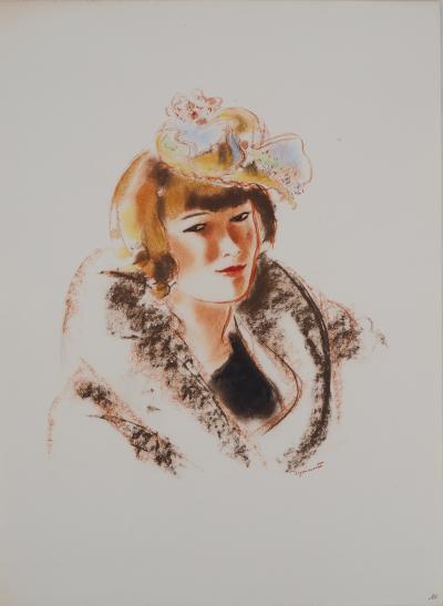 André DIGNIMONT - Départ pour l’Opéra, 1946  - Lithographie originale signée 2