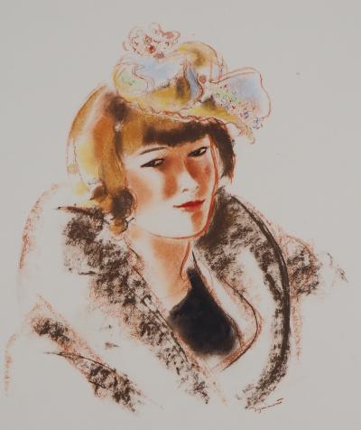 André DIGNIMONT - Départ pour l’Opéra, 1946  - Lithographie originale signée 2