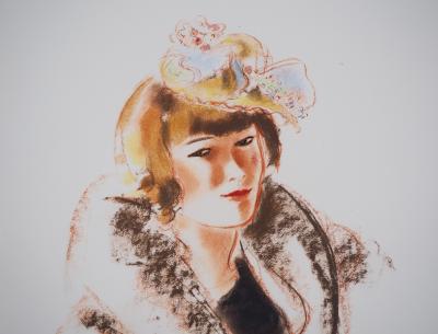 André DIGNIMONT - Départ pour l’Opéra, 1946  - Lithographie originale signée 2