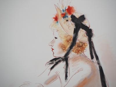 André Dignimont - Nu accoudé, 1946 - Lithographie originale signée 2