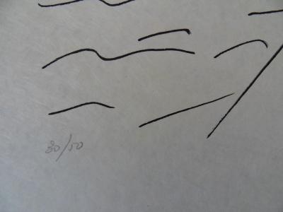 Salvador DALI - Pantagruel : Pape et cycle de cornes de rhinocéros, 1973 - Lithographie originale, Signée au crayon 2