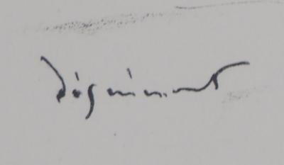 André DIGNIMONT - Baie de Somme à Saint-Valery, 1946 - Lithographie originale signée 2