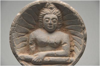 Pakistan - Région du Gandhara - Représentation de Bouddha en buste, Ier siècle ap. J. -C. 2