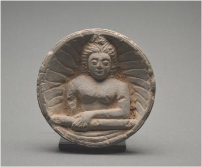 Pakistan - Région du Gandhara - Représentation de Bouddha en buste, Ier siècle ap. J. -C. 2