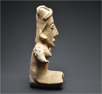 Mexique Occidental - Culture Jalisco, Importante statuette de dignitaire, 300 av - 300 ap J. -C. 2