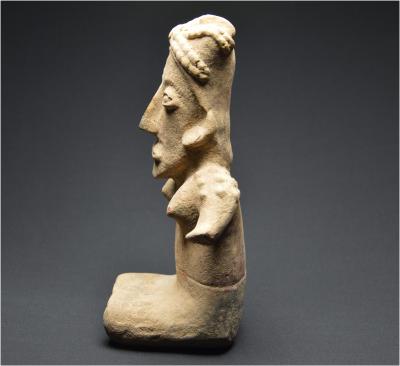 Mexique Occidental - Culture Jalisco, Importante statuette de dignitaire, 300 av - 300 ap J. -C. 2