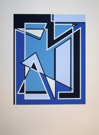 Mario RADICE - Untitled, 1987 - Screenprint signed and numbered 2