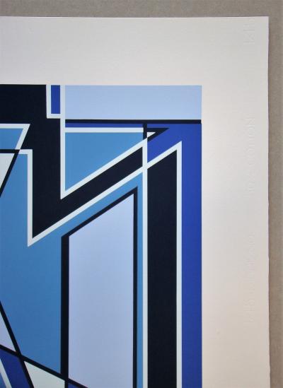 Mario RADICE - Untitled, 1987 - Screenprint signed and numbered 2