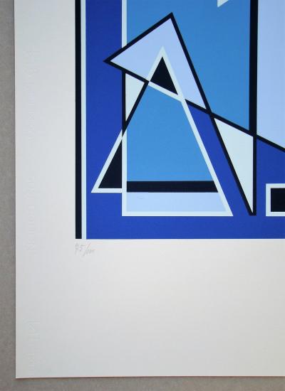 Mario RADICE - Untitled, 1987 - Screenprint signed and numbered 2