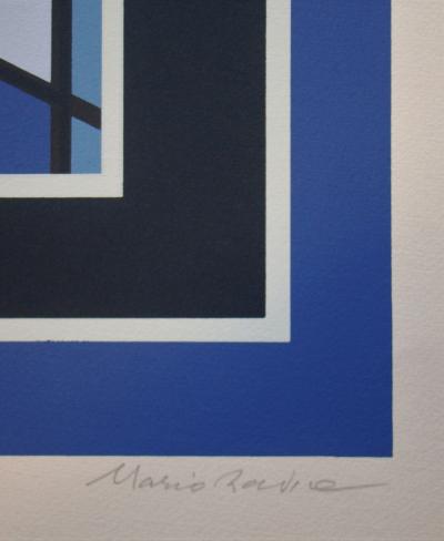Mario RADICE - Untitled, 1987 - Screenprint signed and numbered 2