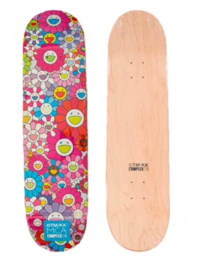 Takashi MURAKAMI - Flower Skateboard Decks 2