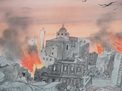 Roger CHAPELAIN-MIDY - Apocalypse : la fin du Monde - Lithographie originale signée 2