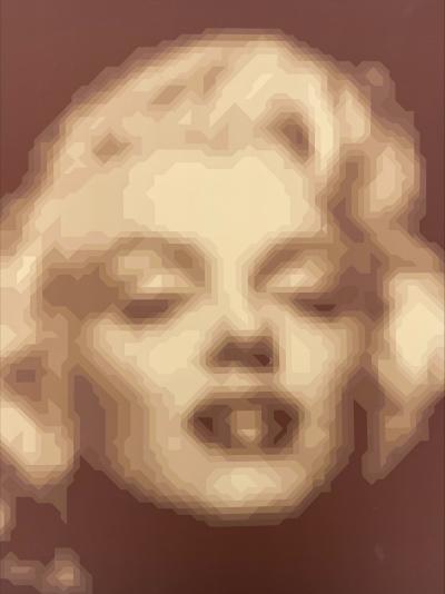 Yvaral  - Marilyn Monroe, circa 1990 - Sérigraphie signée et dédicacée 2