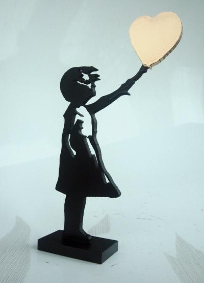 PYB - Banksy girl, 2022 - Sculpture 2