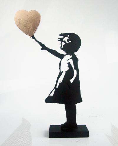 PYB - Banksy girl, 2022 - Sculpture 2