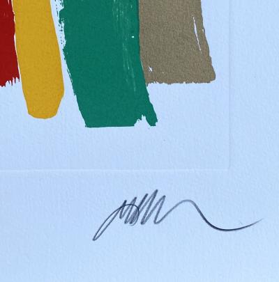 Arman - Les pinceaux - Gravure originale signée au crayon et numérotée 2