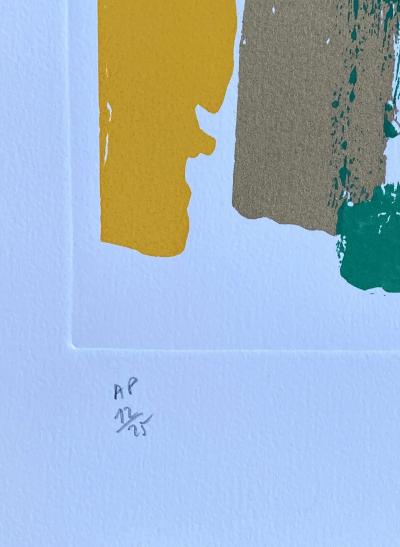 Arman - Les pinceaux - Gravure originale signée au crayon et numérotée 2