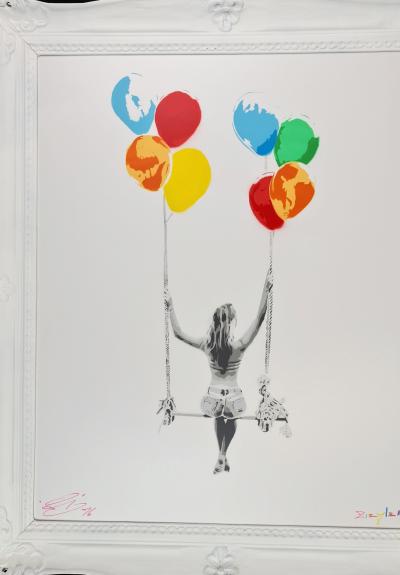 ZIEGLER T - Fly Away - Peinture aérosol sur toile 2