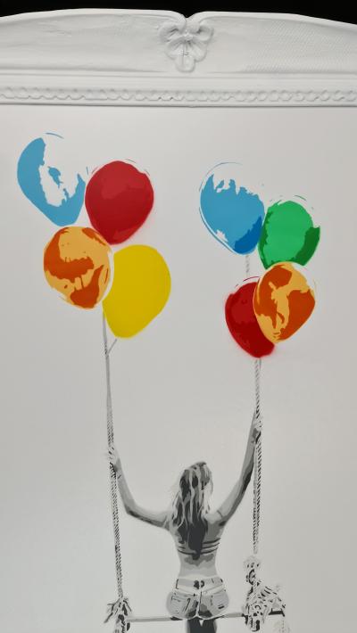 ZIEGLER T - Fly Away - Peinture aérosol sur toile 2