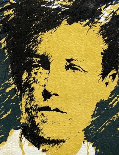 Ernest PIGNON-ERNEST  - Rimbaud, 1986 - Lithographie signée au crayon et numérotée 2