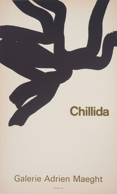 Eduardo CHILLIDA  - Adrien Maeght 1966 - Lithographie 2