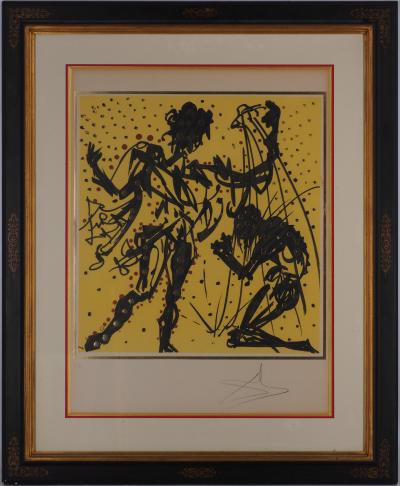 Salvador DALI - Les Apôtres : Philippe, 1972 - Lithographie originale signée 2