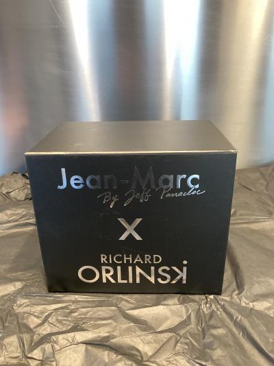 Richard ORLINSKI x Jeff PANACLOC - Jean Marc Spirit Orange - Sculpture 2