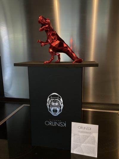 Richard ORLINSKI - T Rex Spirit (Red) - Sculpture 2