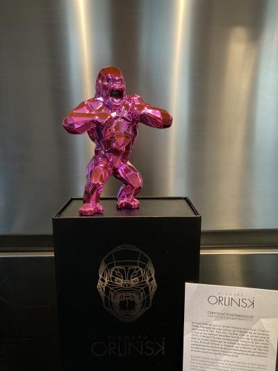 Richard ORLINSKI - Kong Spirit (Pink) - Sculpture 2