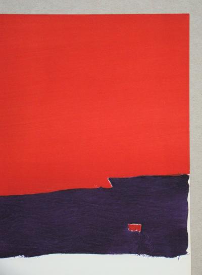 Nicolas DE STAËL (d’après) - Composition Paysage, 1959 - Pochoir en couleurs 2