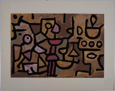 Paul KLEE (d’après) - Musique diurne, 1953 - Sérigraphie 2