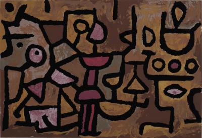 Paul KLEE (d’après) - Musique diurne, 1953 - Sérigraphie 2