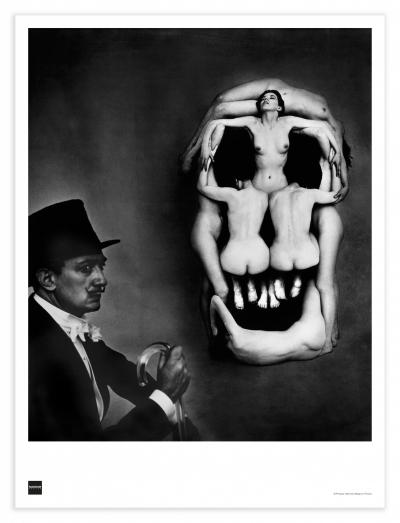 Philippe HALSMAN - Dans Voluptas Mors de Salvador Dali, 1951 - Affiche 2